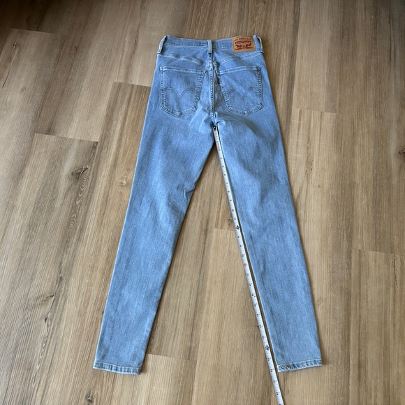 Levi’s Mile High Super Skinny Jeans Size 27 - Picture 5 of 10